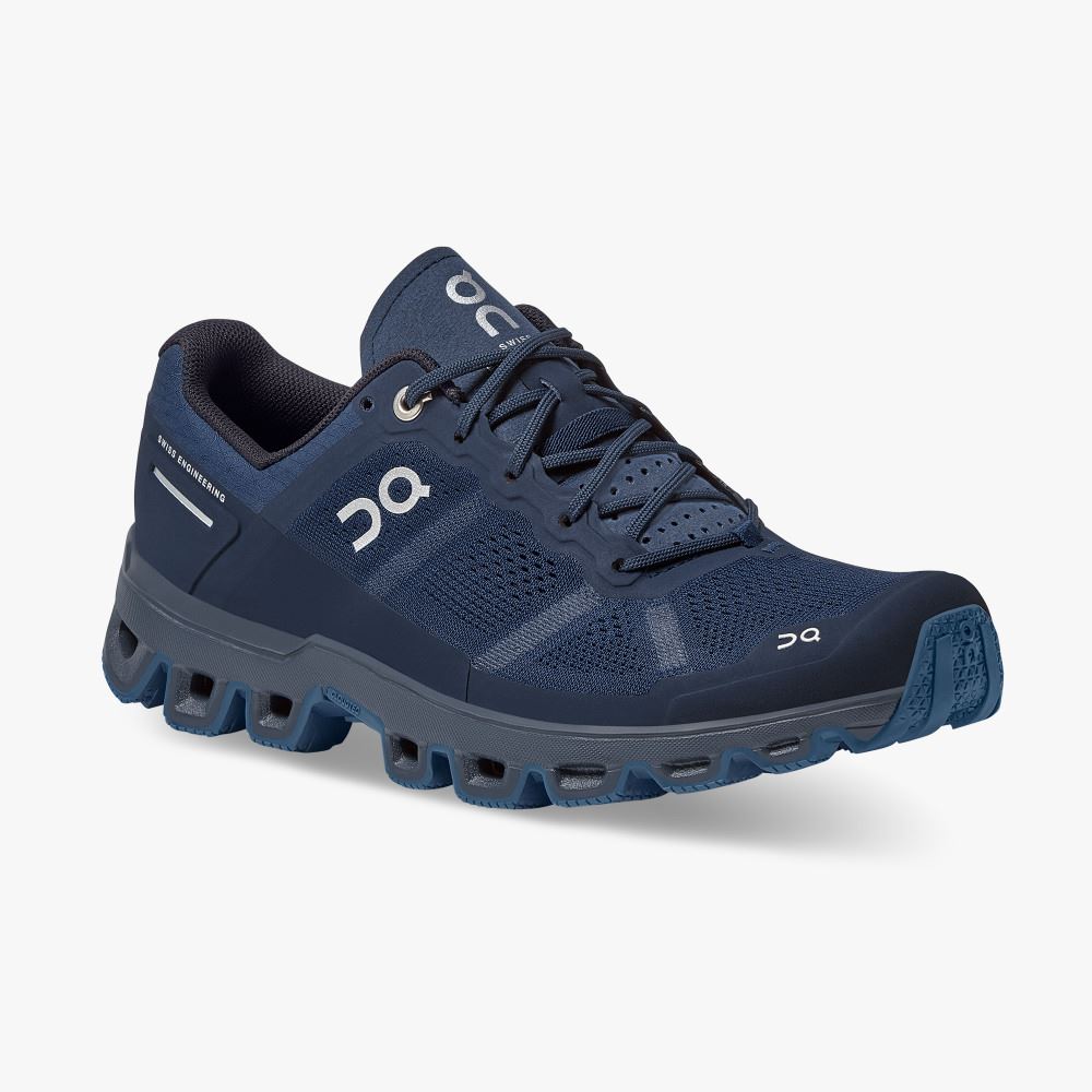 On Running Cloudventure Trailrunning Schuhe Damen Navy | AFW651VI