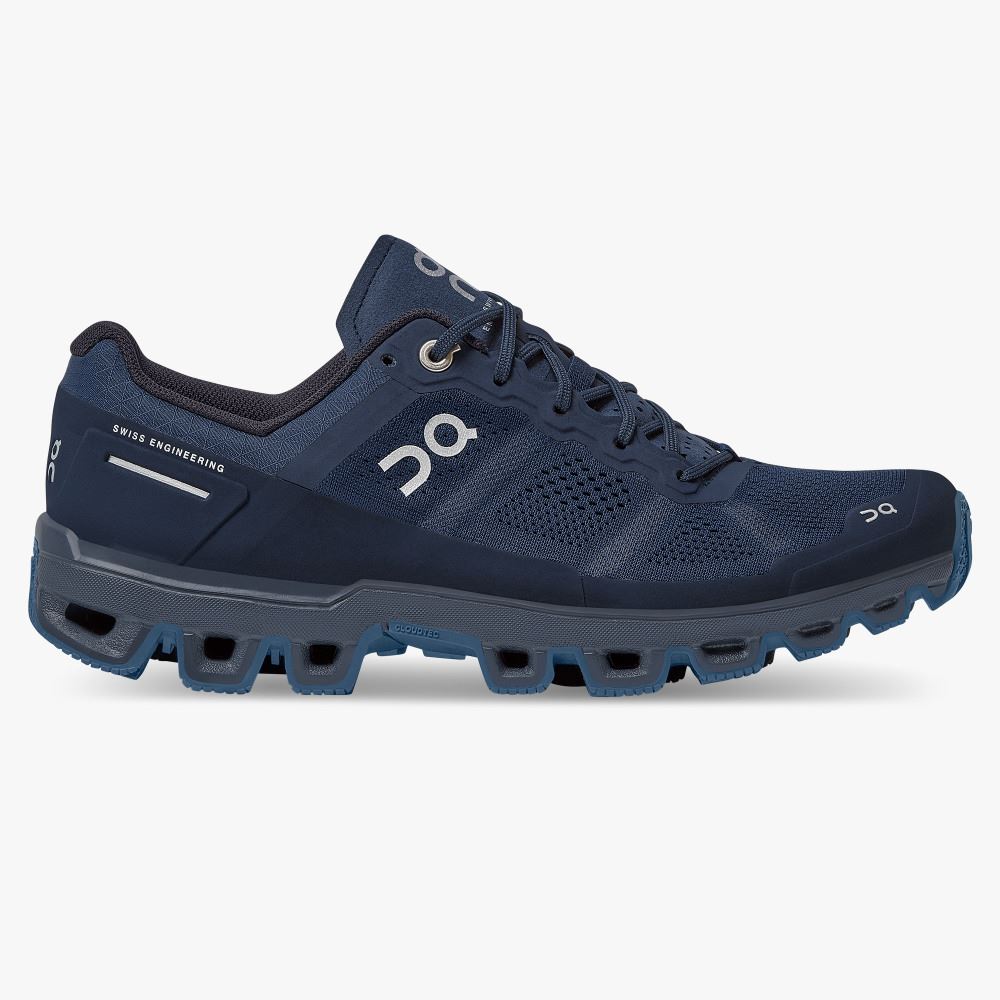 On Running Cloudventure Trailrunning Schuhe Damen Navy | AFW651VI