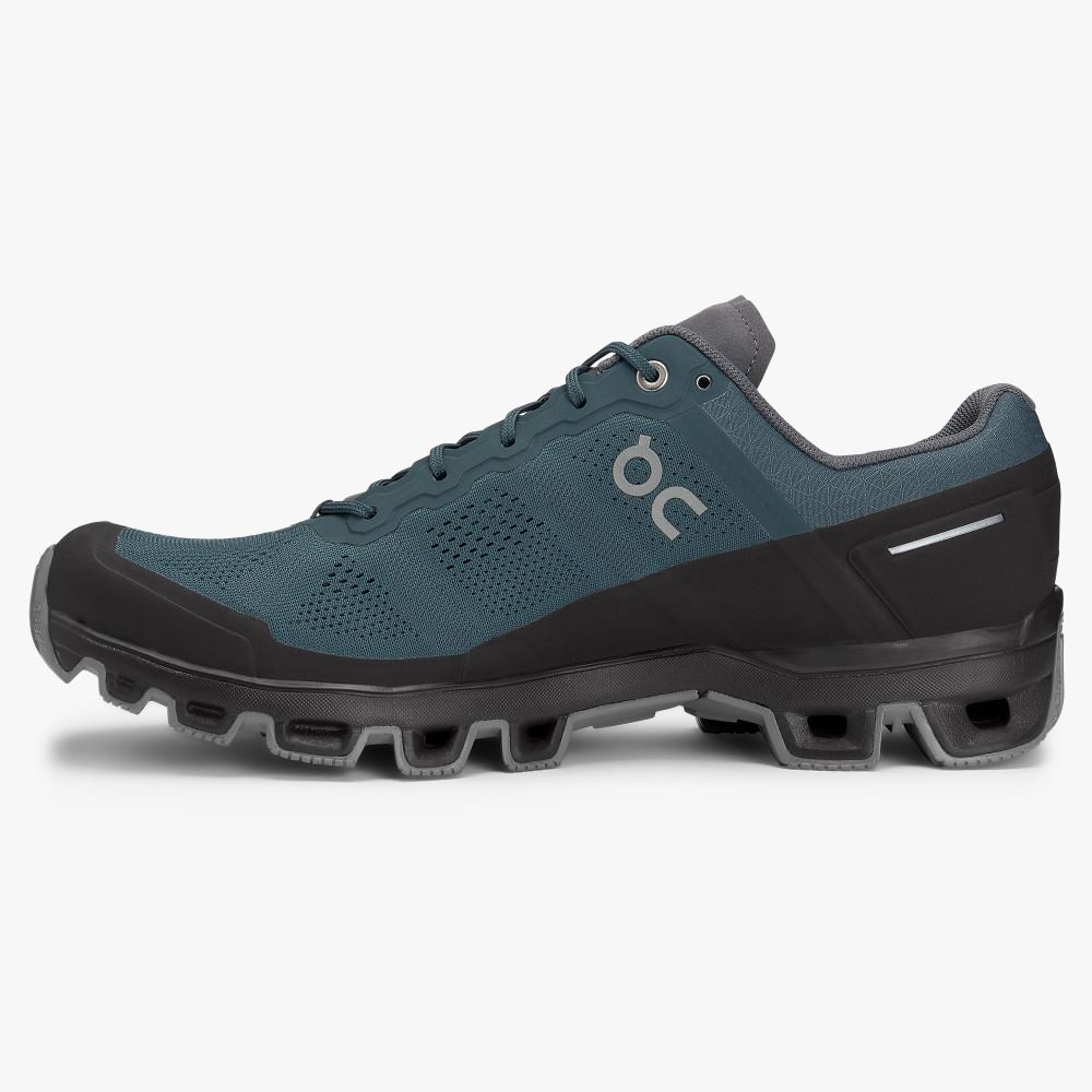 On Running Cloudventure Trailrunning Schuhe Herren Türkis | AOE8623PA