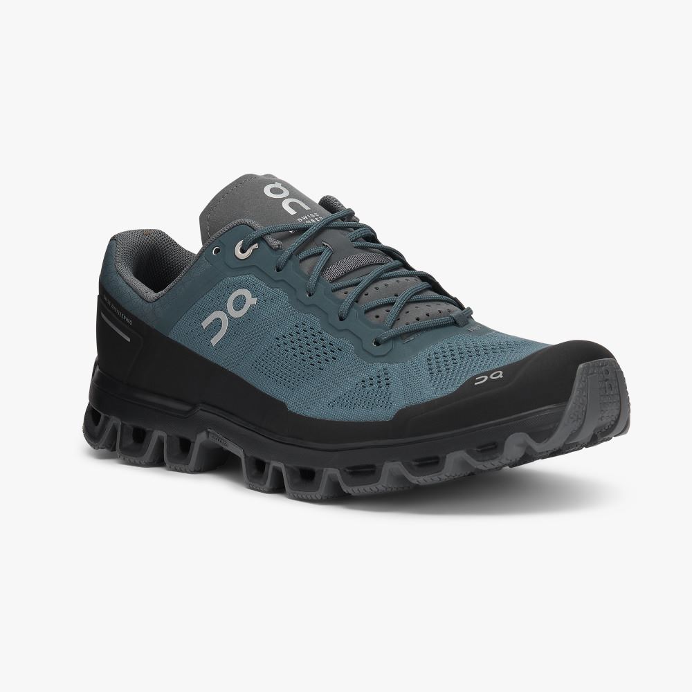 On Running Cloudventure Trailrunning Schuhe Herren Türkis | AOE8623PA