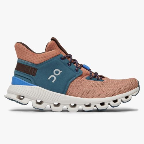 On Running Cloud Hi Sneakers Damen Grün Hellbraun | AWE424FV