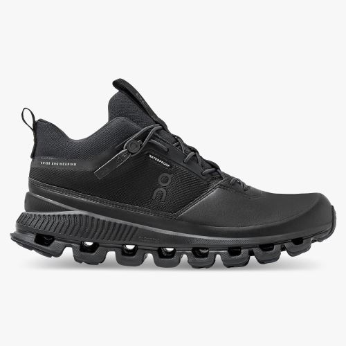 On Running Cloud Hi Sneakers Damen Schwarz | OBN9893UL