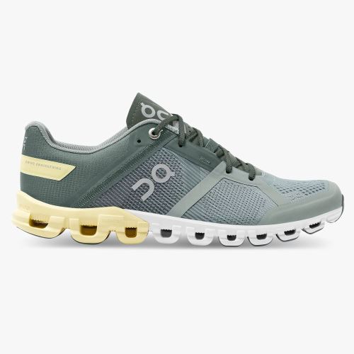 On Running Cloudflow Straßenlaufschuhe Damen Olivgrün | TRO5098VH