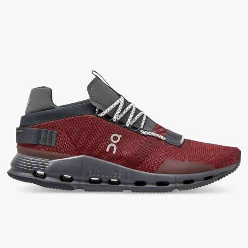 On Running Cloudnova Sneakers Herren Bordeaux | FYB3426JF