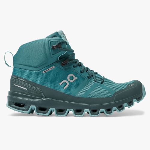 On Running Cloudrock Wanderschuhe Damen Türkis | LTU9250SK