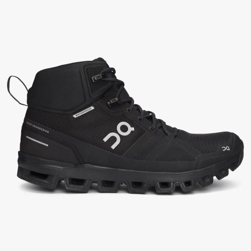 On Running Cloudrock Wanderschuhe Damen Schwarz | YDC4127LG