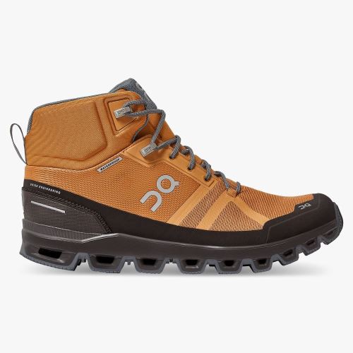 On Running Cloudrock Wanderschuhe Herren Braun | JOZ7542IF